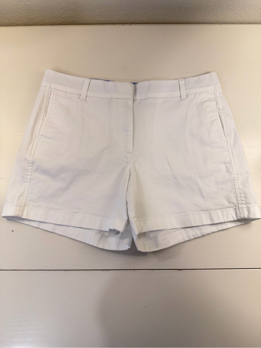 J.Crew 5” Chino Shorts White 12